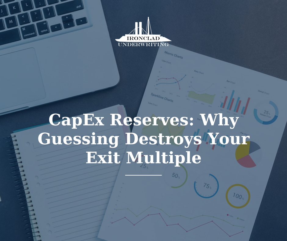CapEx Reserves: Why Guessing Destroys Your Exit Multiple
