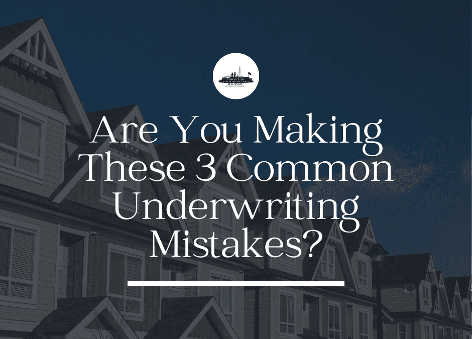 Multifamily Underwriting: Top 3 Errors and How to Avoid Them