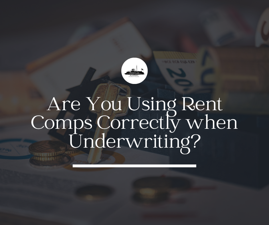 how to use rent comps in UW